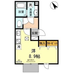 中八木駅 徒歩14分 1階の物件間取画像